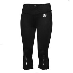 Crivit Pro Performance Running Capris Black